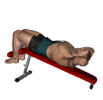Crunch - Oblique Decline Bench